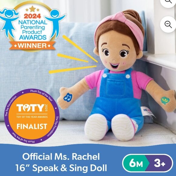 Ms. Rachel phrases and songs learning doll - Picture 7 of 8